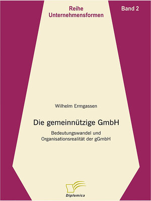 cover image of Die gemeinnützige GmbH